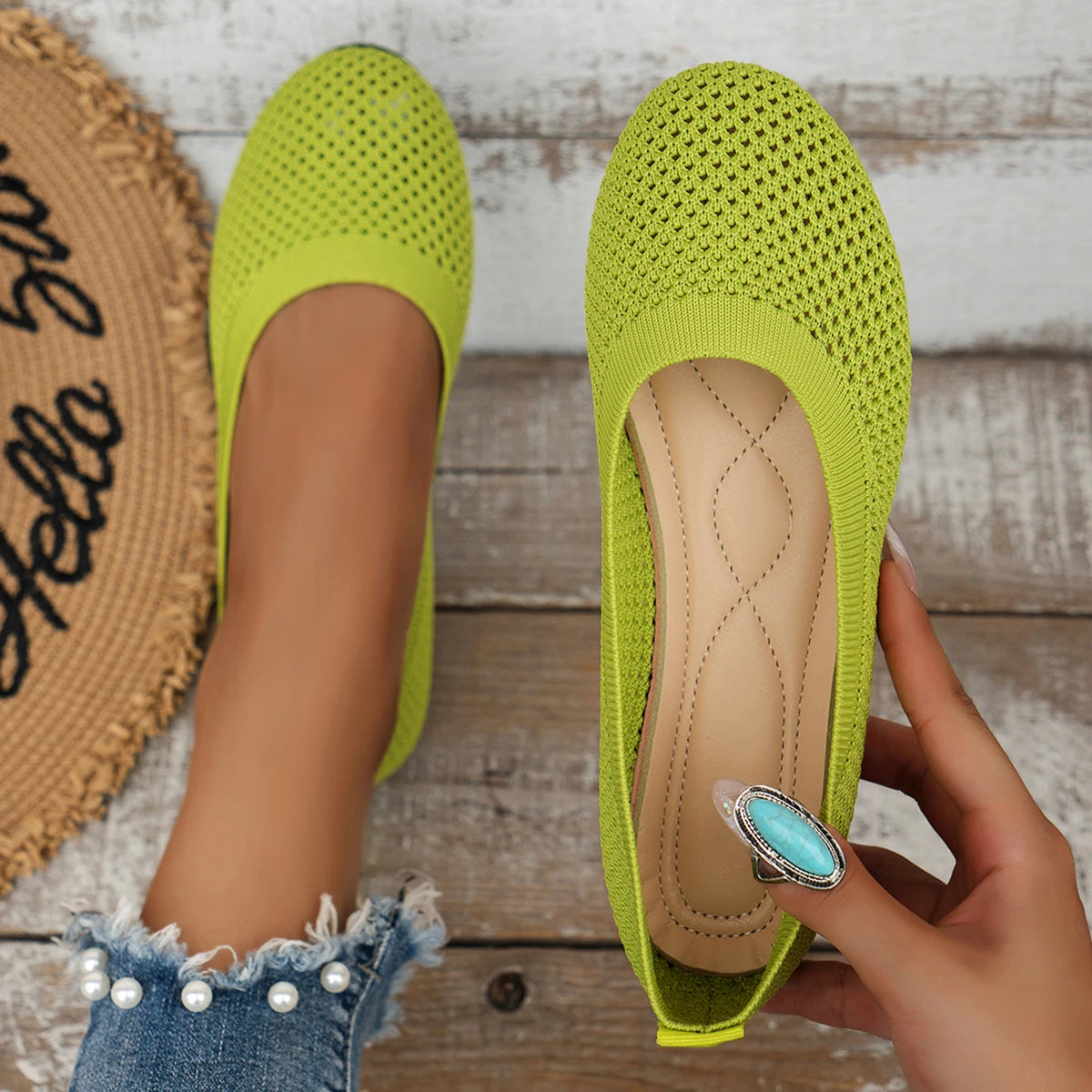 Slip-On Ballerina Orthopedic Shoes/Slippers