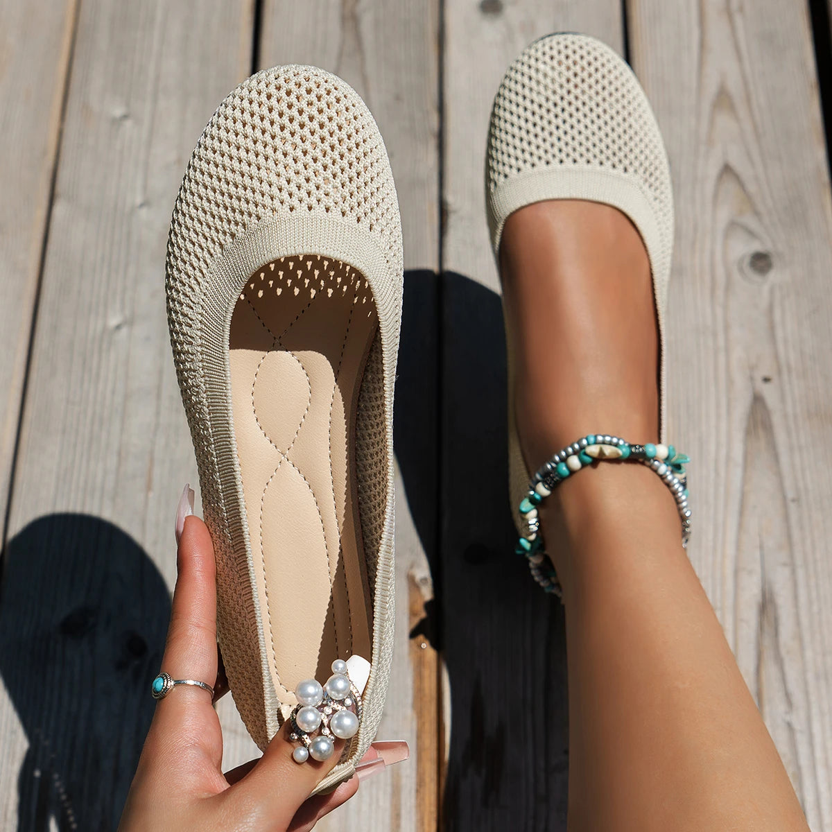 Slip-On Ballerina Orthopedic Shoes/Slippers
